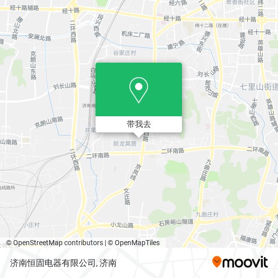 济南恒固电器有限公司地图