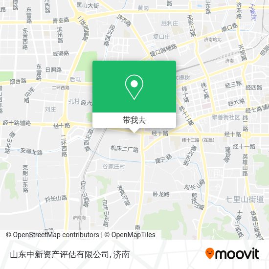 山东中新资产评估有限公司地图