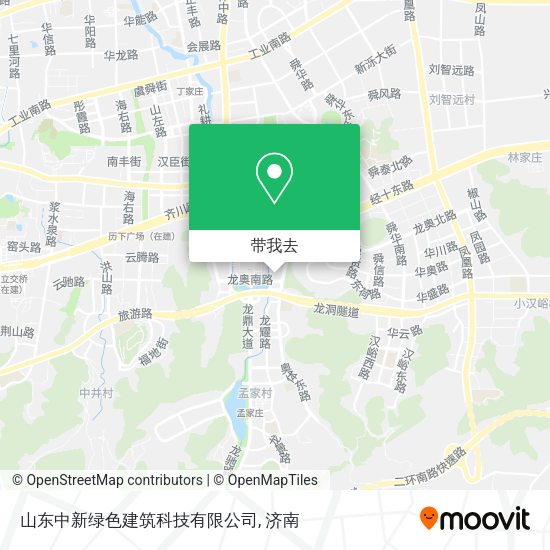 山东中新绿色建筑科技有限公司地图