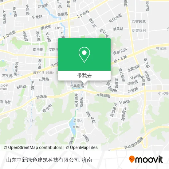 山东中新绿色建筑科技有限公司地图
