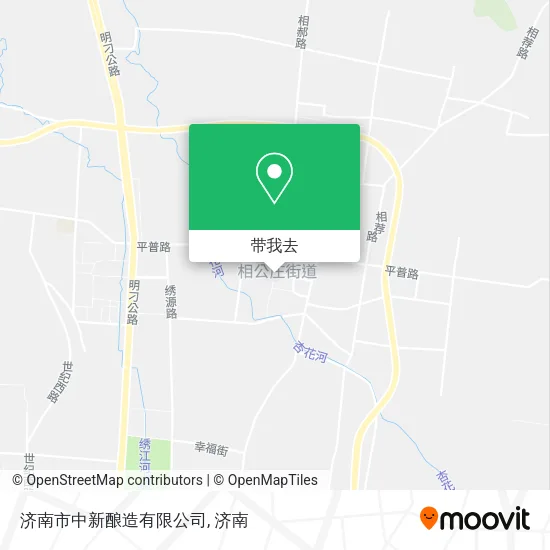 济南市中新酿造有限公司地图