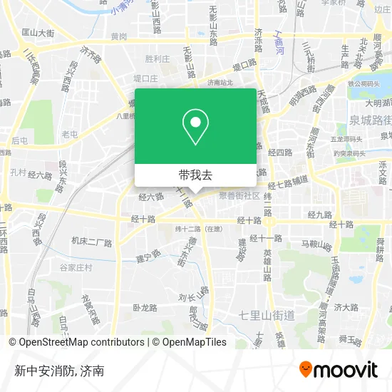 新中安消防地图