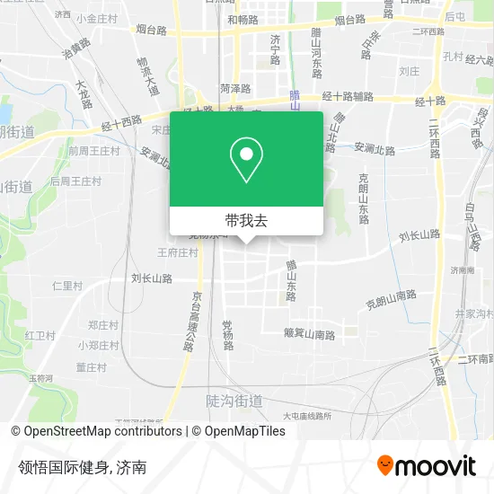 领悟国际健身地图