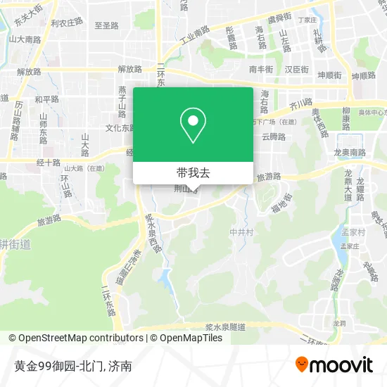黄金99御园-北门地图