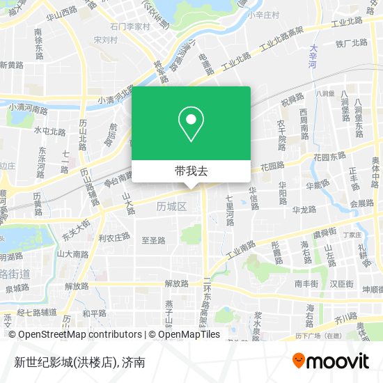新世纪影城(洪楼店)地图