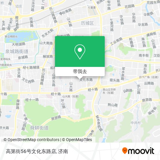 高第街56号文化东路店地图