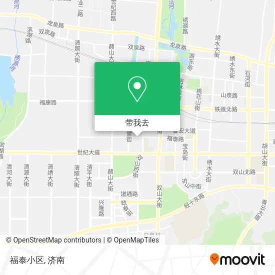 福泰小区地图