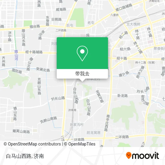 白马山西路地图