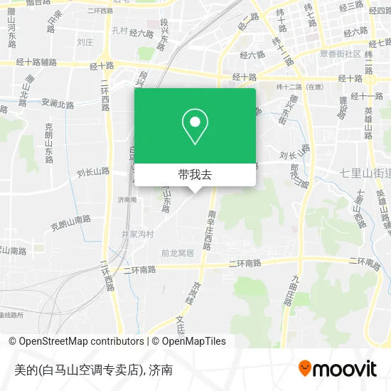 美的(白马山空调专卖店)地图
