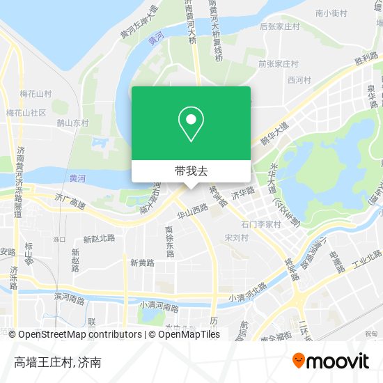 高墙王庄村地图