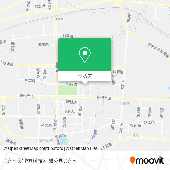 济南天业恒科技有限公司地图