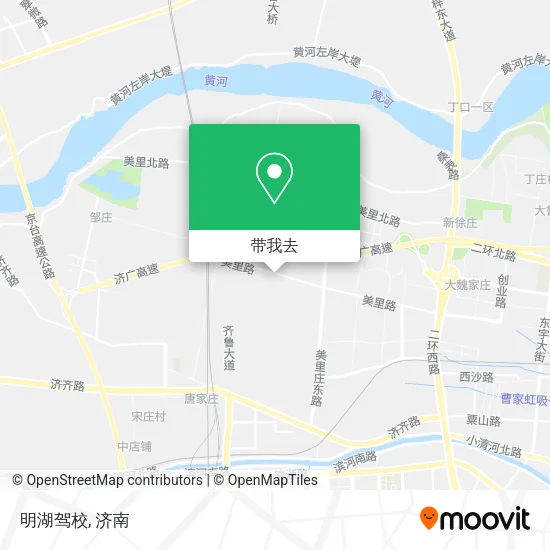 明湖驾校地图