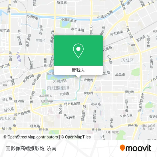 喜影像高端摄影馆地图