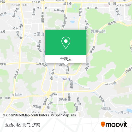 玉函小区-北门地图