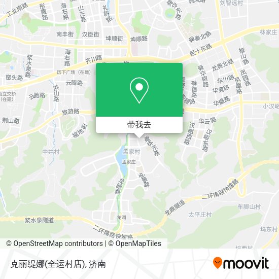 克丽缇娜(全运村店)地图