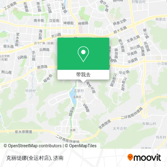 克丽缇娜(全运村店)地图