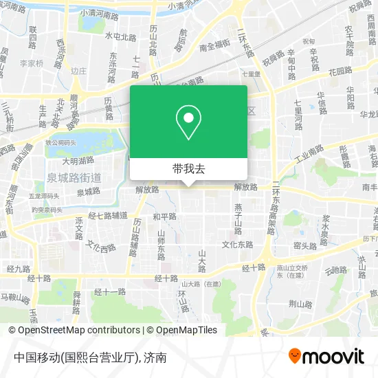 中国移动(国熙台营业厅)地图