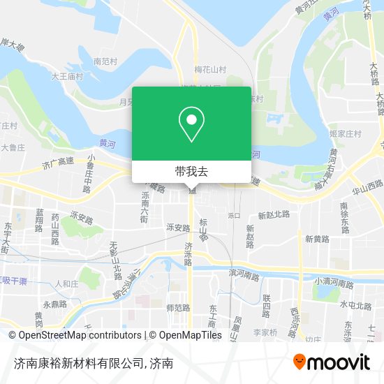 济南康裕新材料有限公司地图