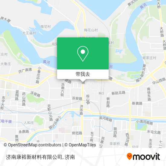 济南康裕新材料有限公司地图