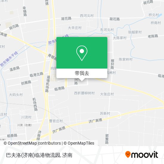 巴夫洛(济南)临港物流园地图