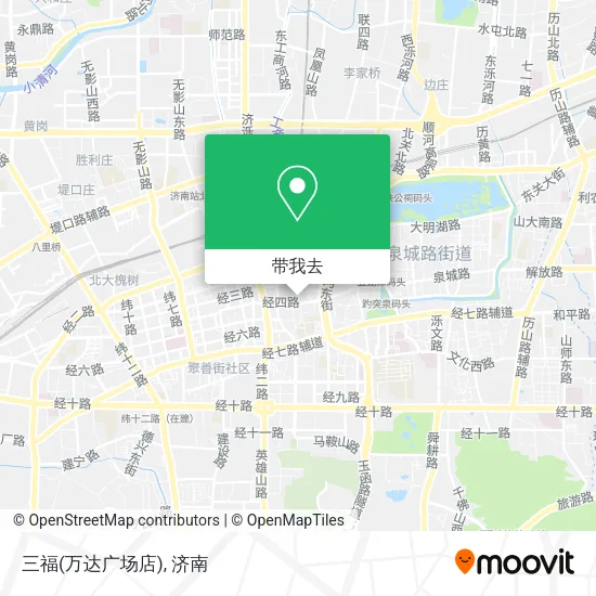 三福(万达广场店)地图