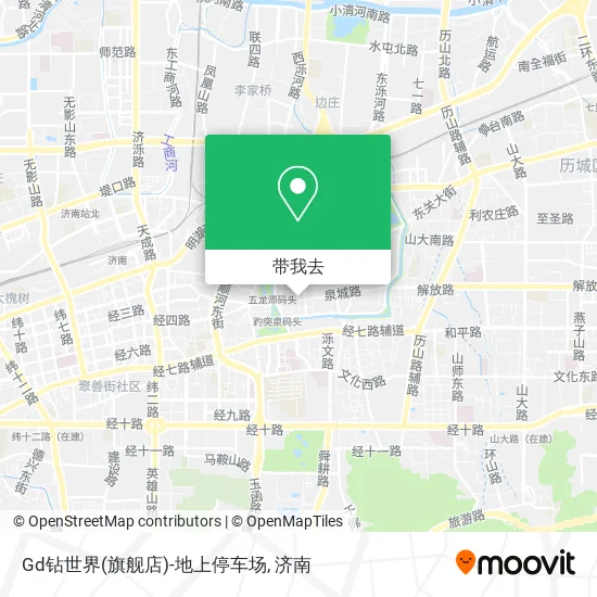 Gd钻世界(旗舰店)-地上停车场地图