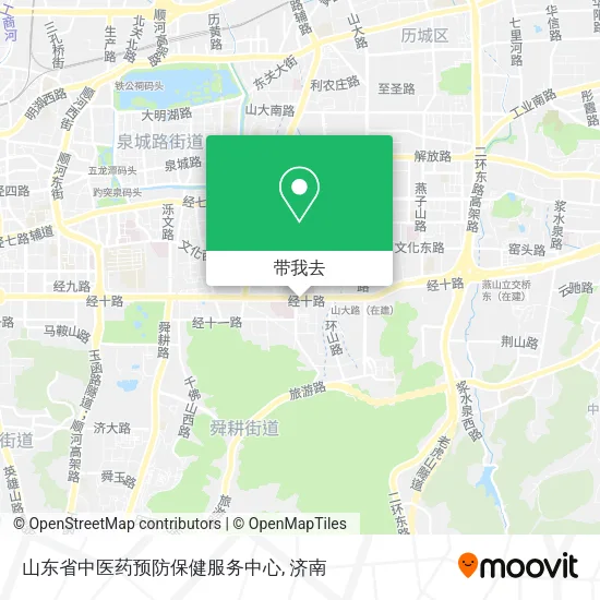 山东省中医药预防保健服务中心地图