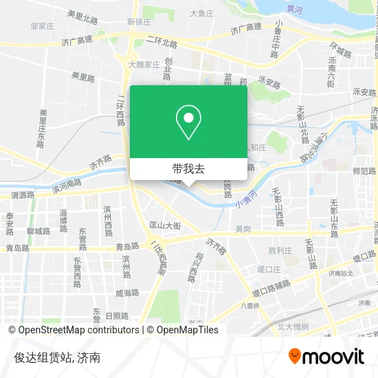 俊达组赁站地图