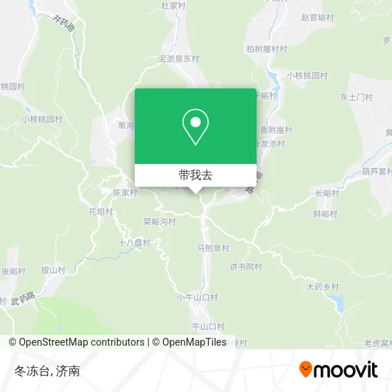 冬冻台地图