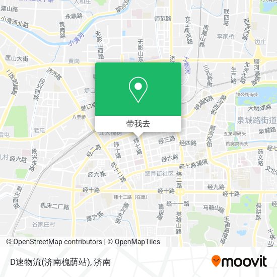 D速物流(济南槐荫站)地图