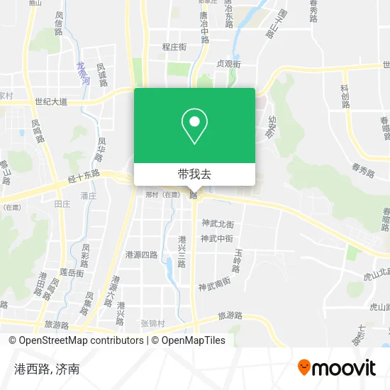 港西路地图