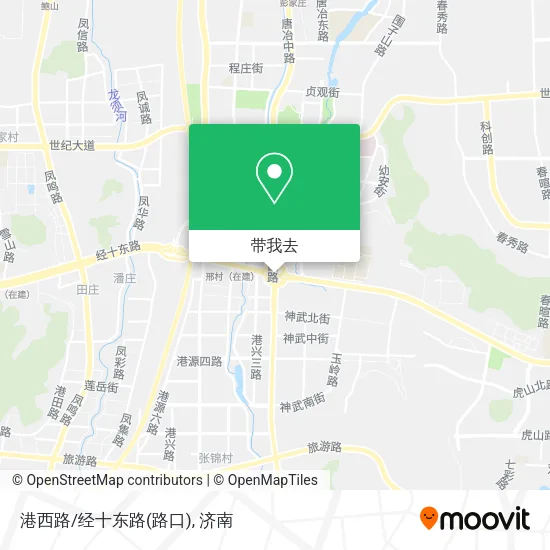 港西路/经十东路(路口)地图