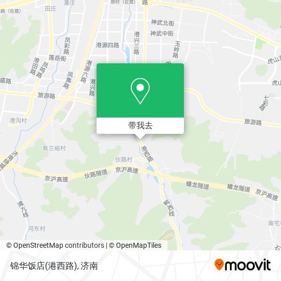 锦华饭店(港西路)地图