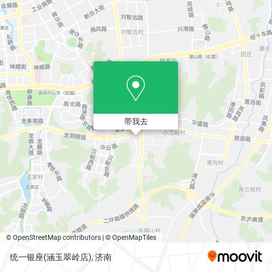 统一银座(涵玉翠岭店)地图