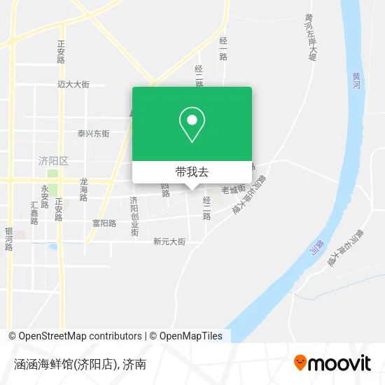 涵涵海鲜馆(济阳店)地图