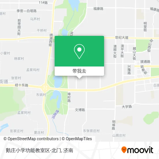 鹅庄小学功能教室区-北门地图