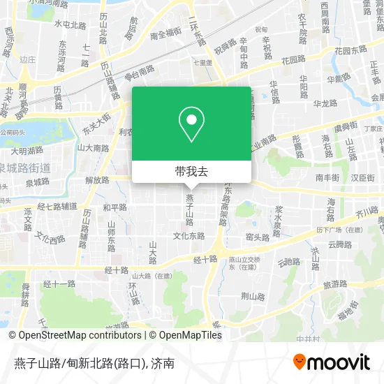 燕子山路/甸新北路(路口)地图