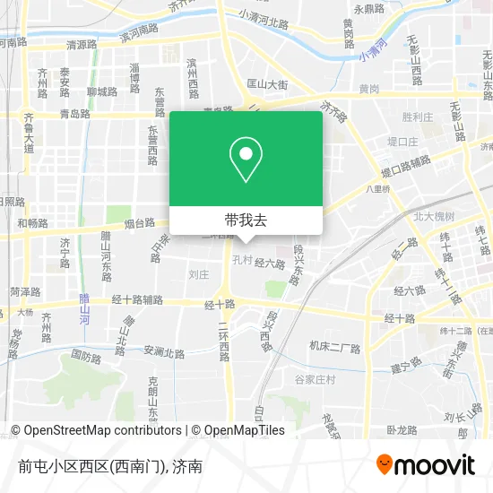 前屯小区西区(西南门)地图