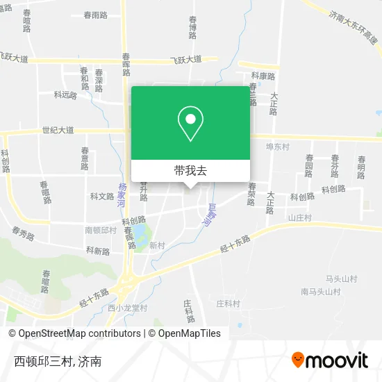 西顿邱三村地图