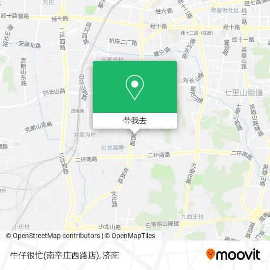 牛仔很忙(南辛庄西路店)地图