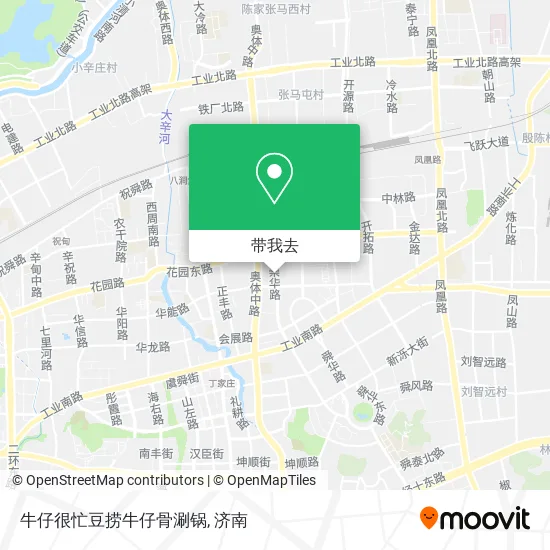 牛仔很忙豆捞牛仔骨涮锅地图