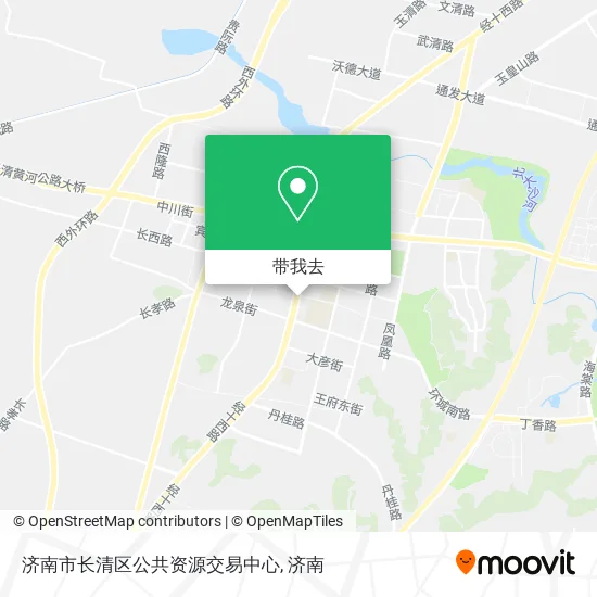 济南市长清区公共资源交易中心地图