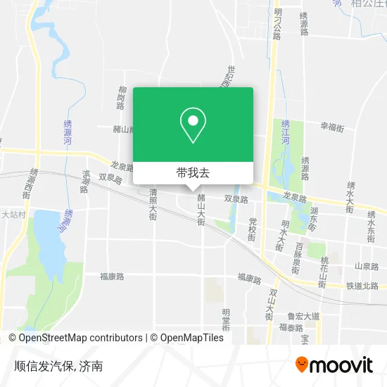 顺信发汽保地图