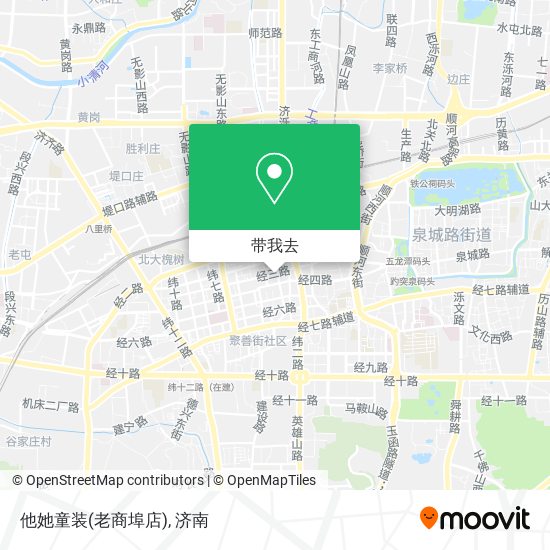 他她童装(老商埠店)地图