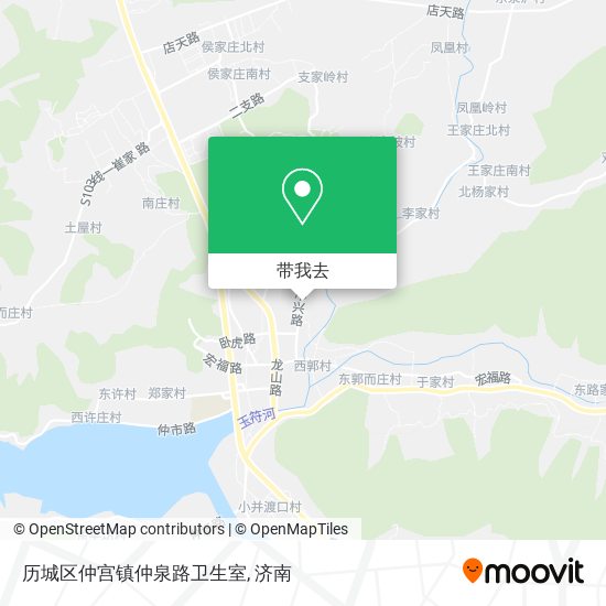 历城区仲宫镇仲泉路卫生室地图