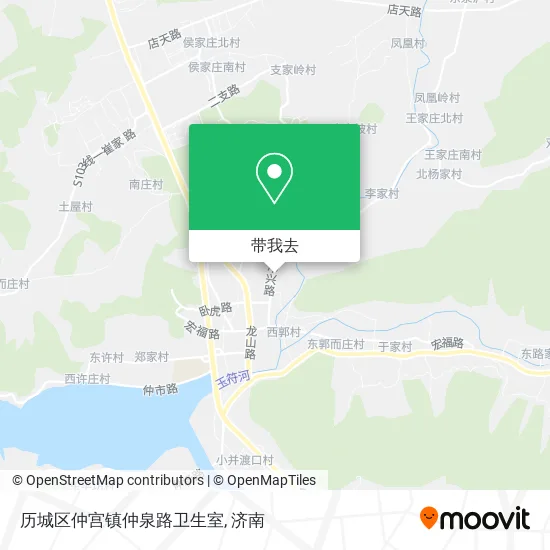 历城区仲宫镇仲泉路卫生室地图