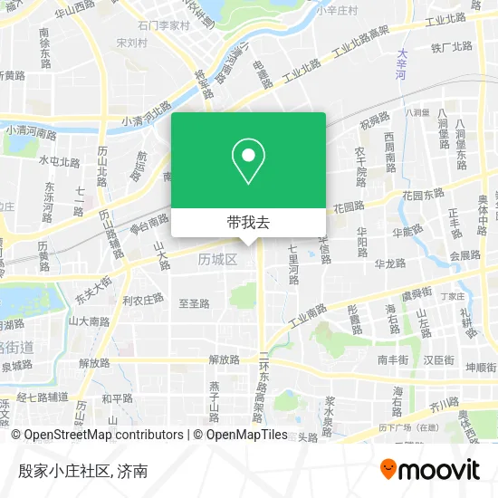 殷家小庄社区地图