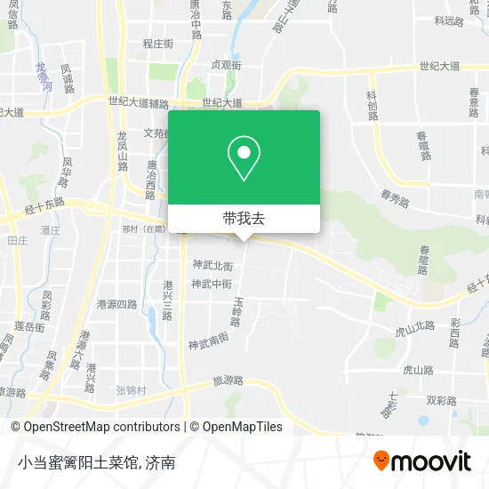 小当蜜篱阳土菜馆地图