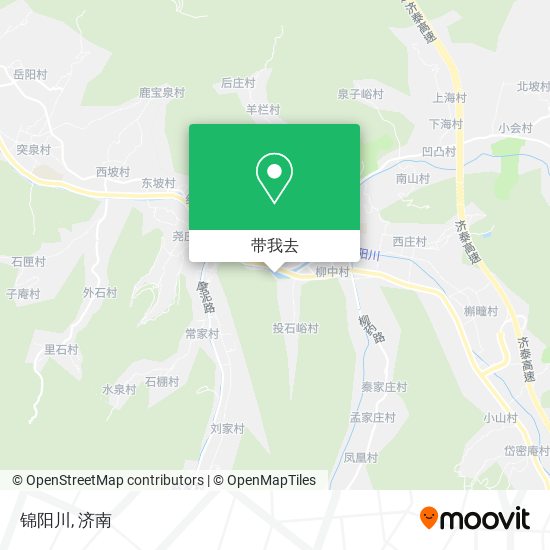 锦阳川地图