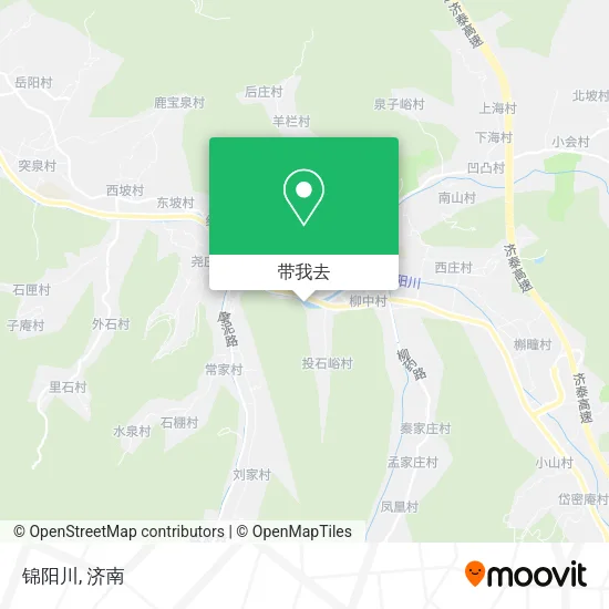 锦阳川地图